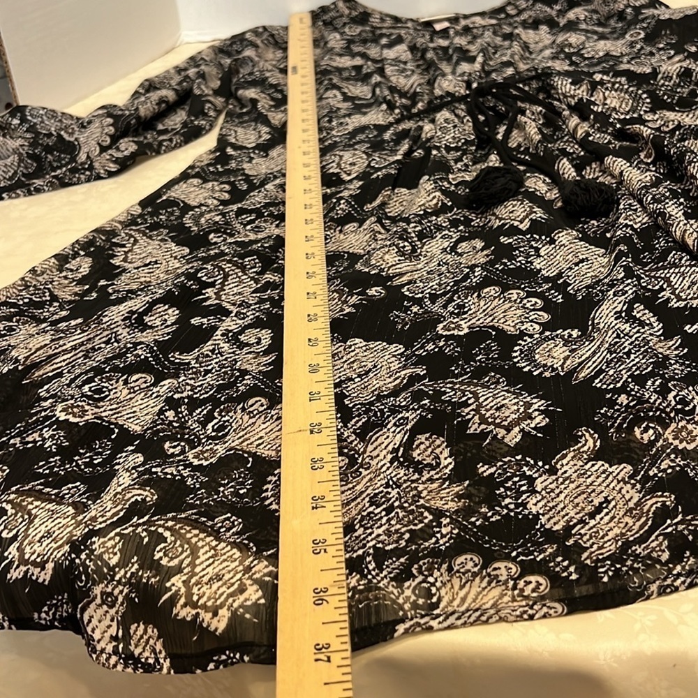 Knox Rose Dress Black/Beige with Lining Size L - Picture 7 of 11